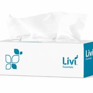 Tissues-Sheet(s)-Livi-2 Ply-Tissues Per Pack 100-Packs Per Carton 48-45671.jpg
